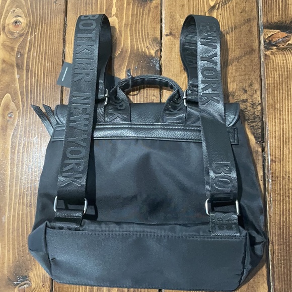 NWT Botkier Black Backpack Purse - Picture 5 of 5